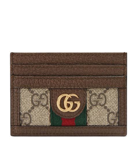 gucci monogram card holder